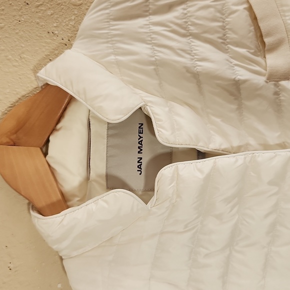 JAN MAYEN Cream Quilted Jacket - Picture 2 of 12